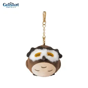 Плюш брелок Teyvat Zoo Themed Diluc Noctua Version 6975628245871