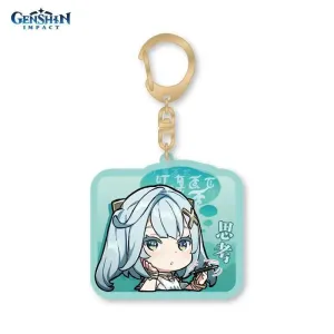 Брелок акриловый Chibi Expressions Faruzan 6975628248353