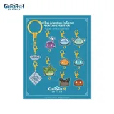 Набор брелков 2023 Fontaine Art Exhibit Chibi Expression Ruin Guard 6976068149644