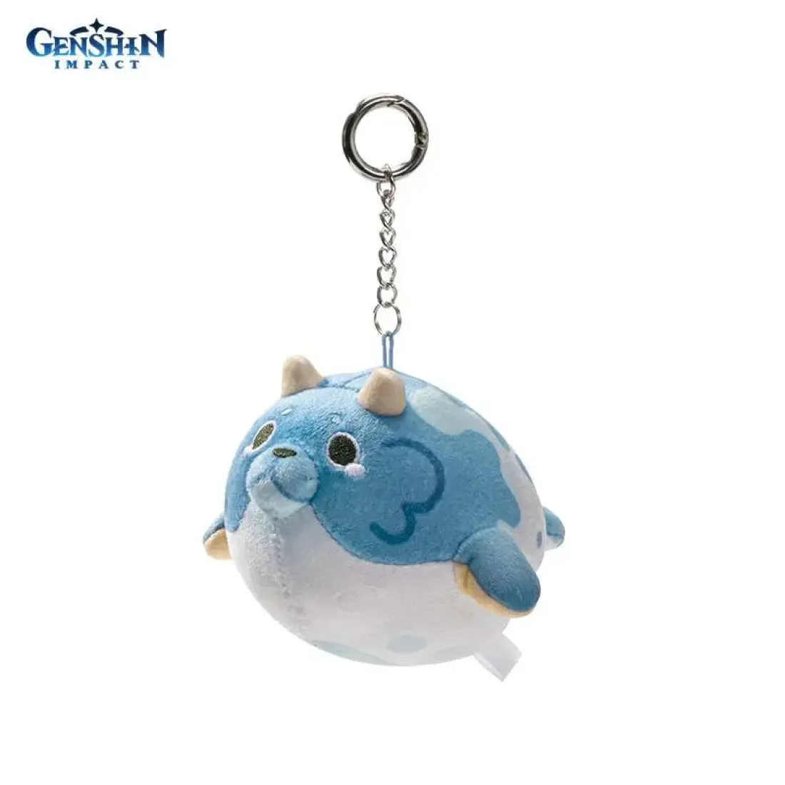 Брелок плюшевый Genshin Impact Blubber beast Blue 6976525004813