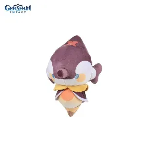 Брелок плюшевый Genshin Impact Bubble Seahorse Brown 6976525004875