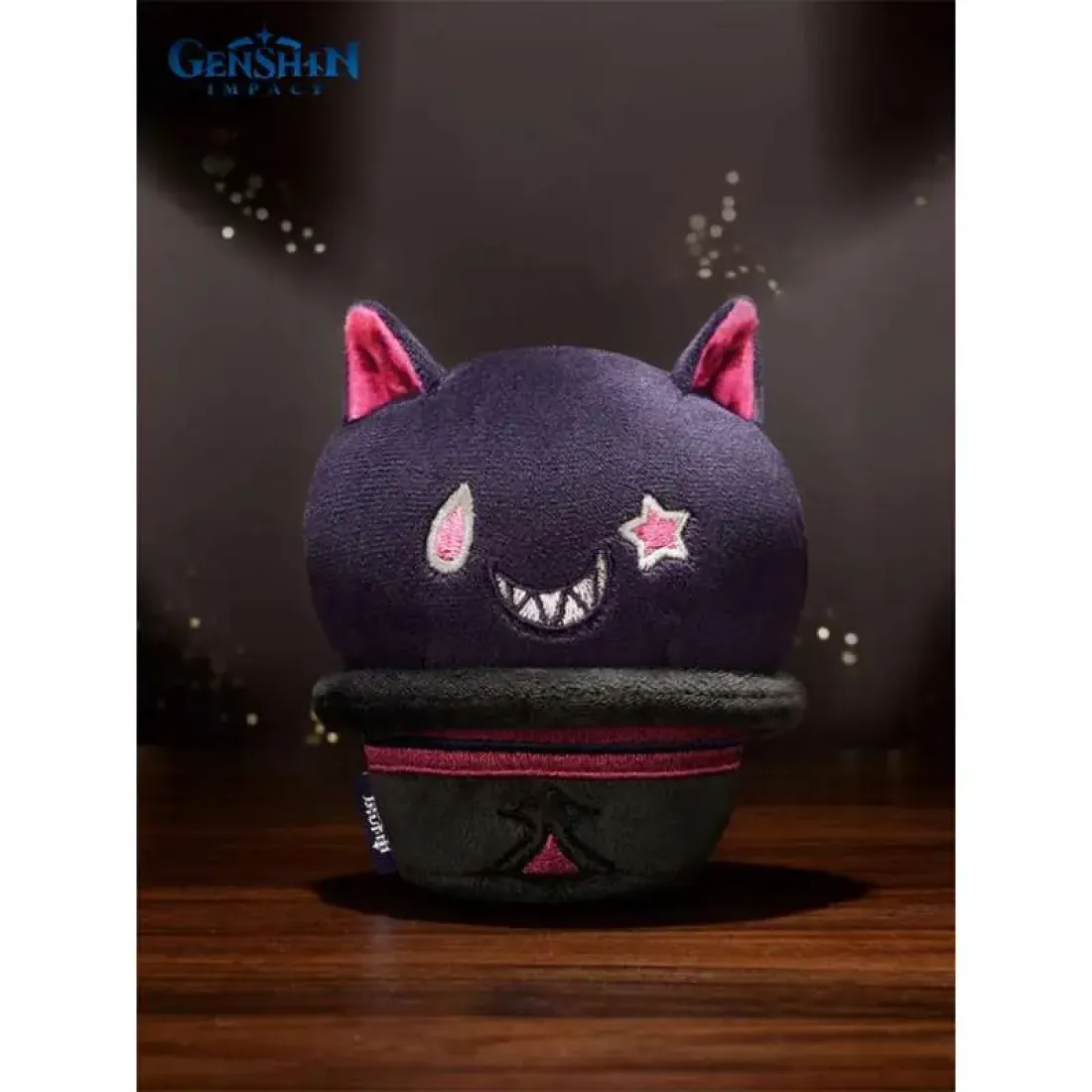 Брелок плюшевый Genshin Impact Fontaine Lyney Grin-Malkin Cat 6976525004776