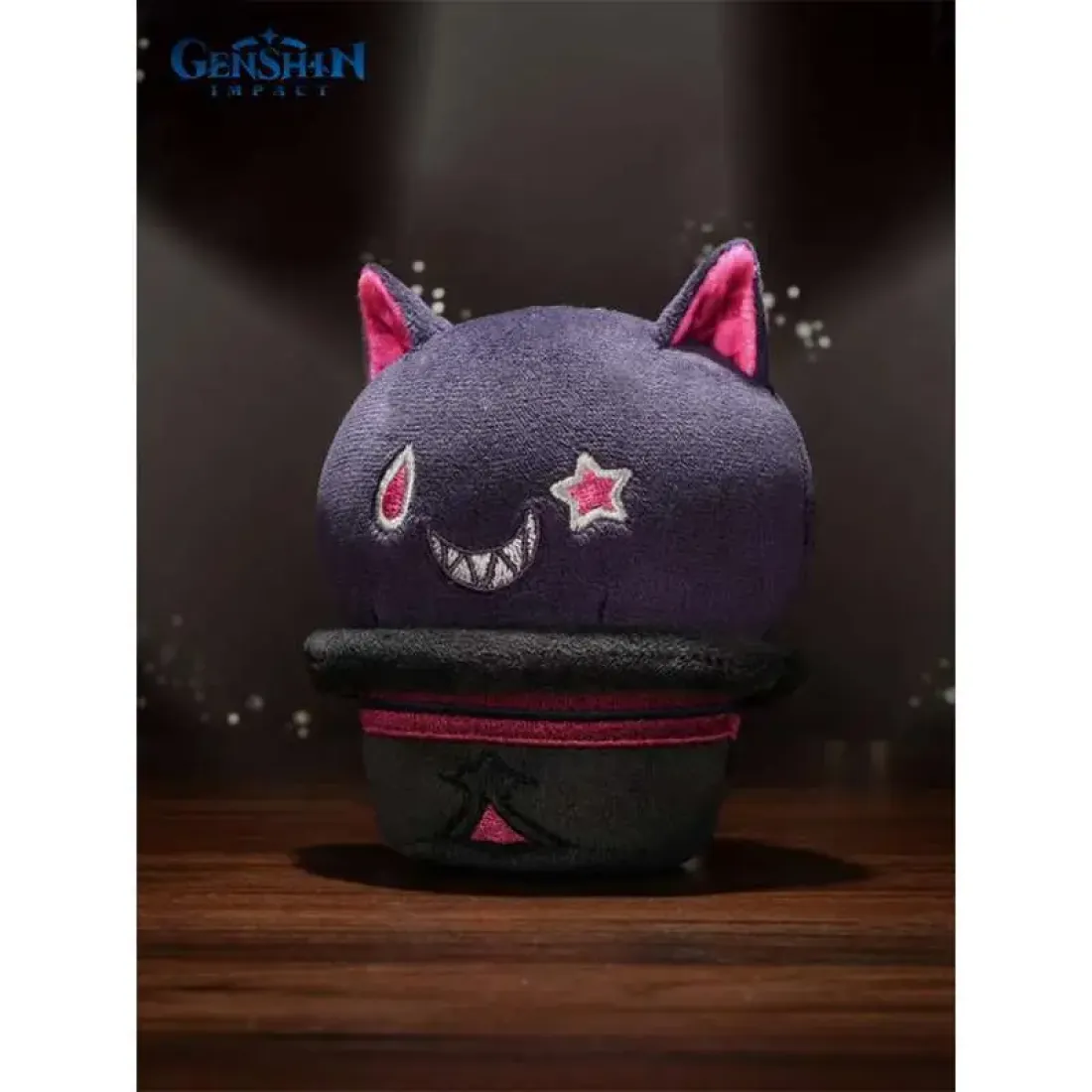 Брелок плюшевый Геншин Импакт Фонтейн Лайни Grin-Malkin Cat