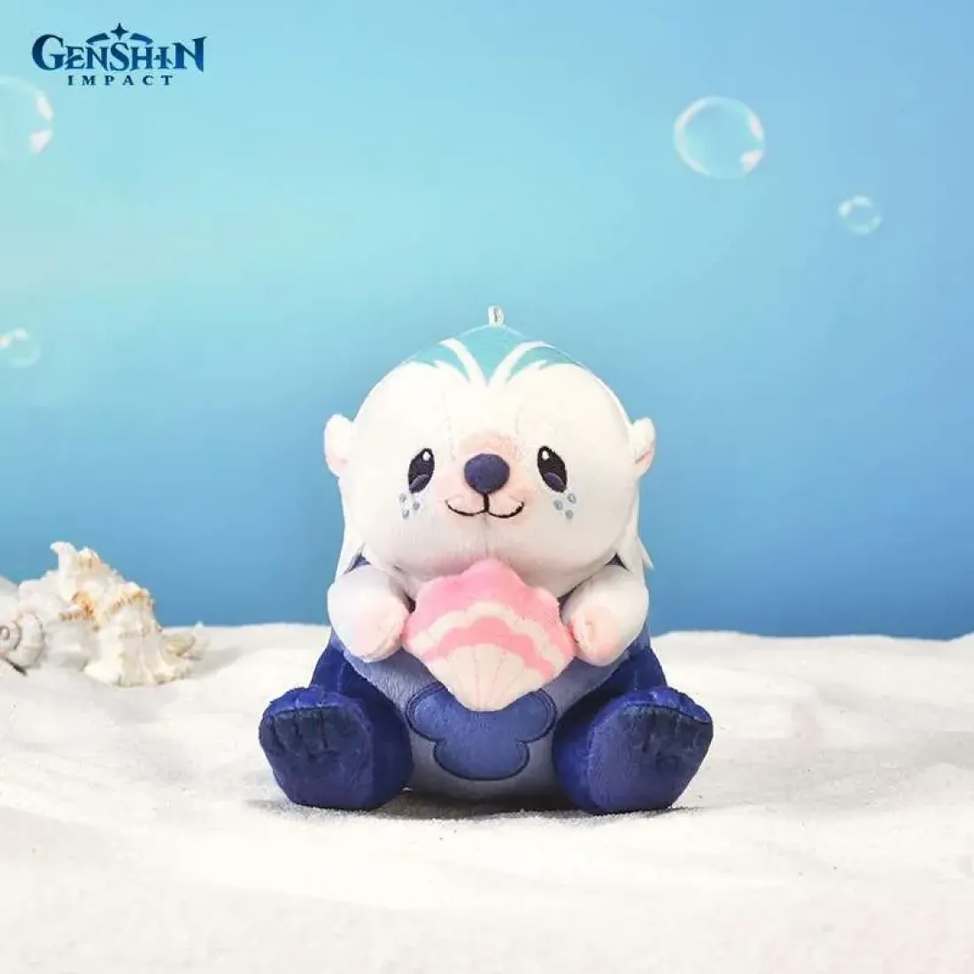 Брелок плюшевый Genshin Impact Leisurely Otter 6976525004783