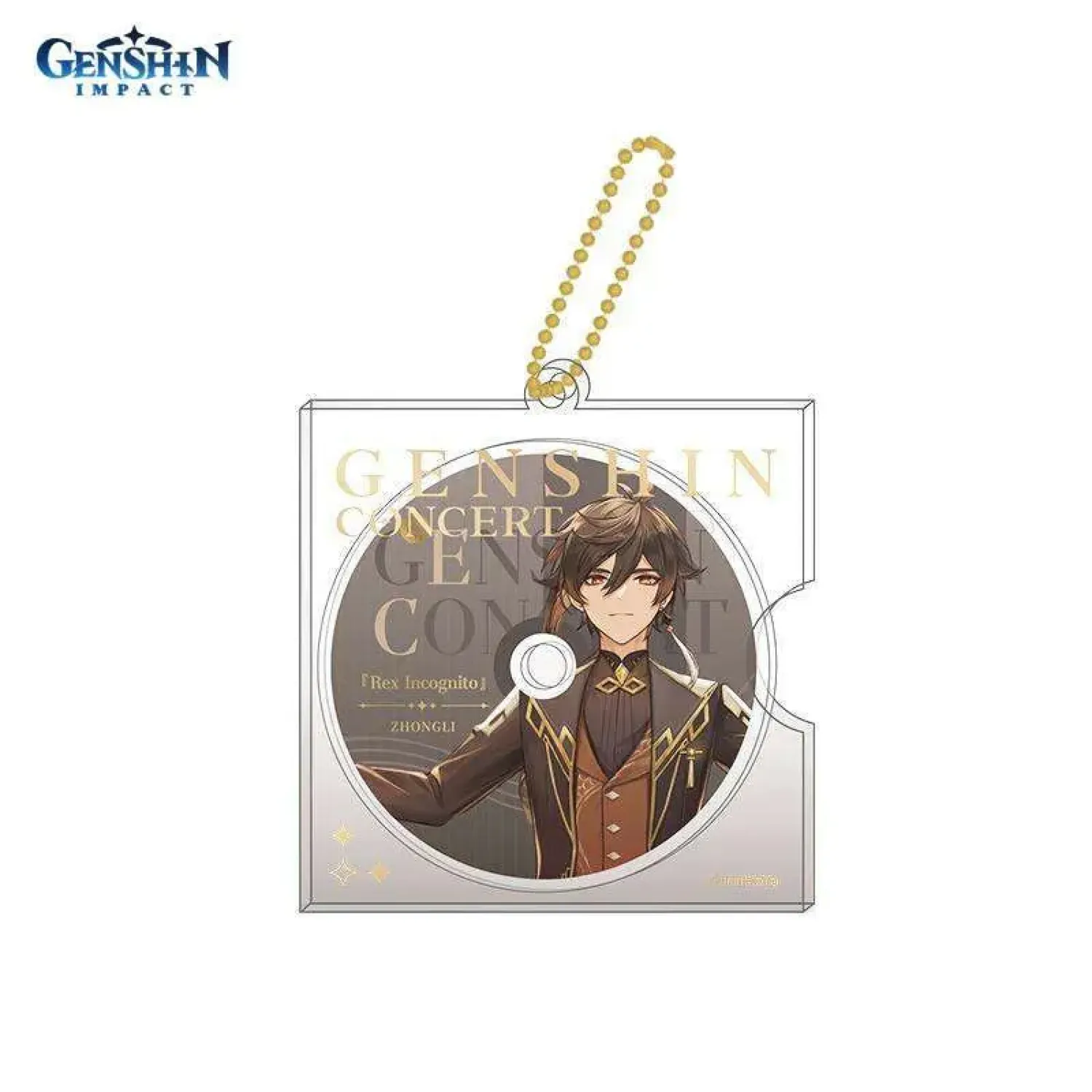 Брелок акриловый Genshin Impact Liyue Zhongli 6976525002000
