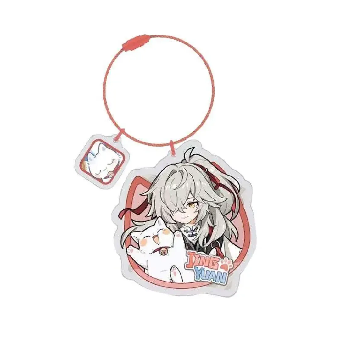 Брелок акриловый Tiny Cat Jing Yuan 6942421128946