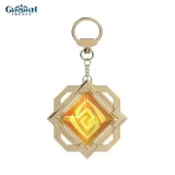 Брелок металлический Genshin Impact Liyue Rock Eye of God 6976068147541