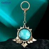 Брелок металлический Genshin Impact Wind Eye of God 6976068147534