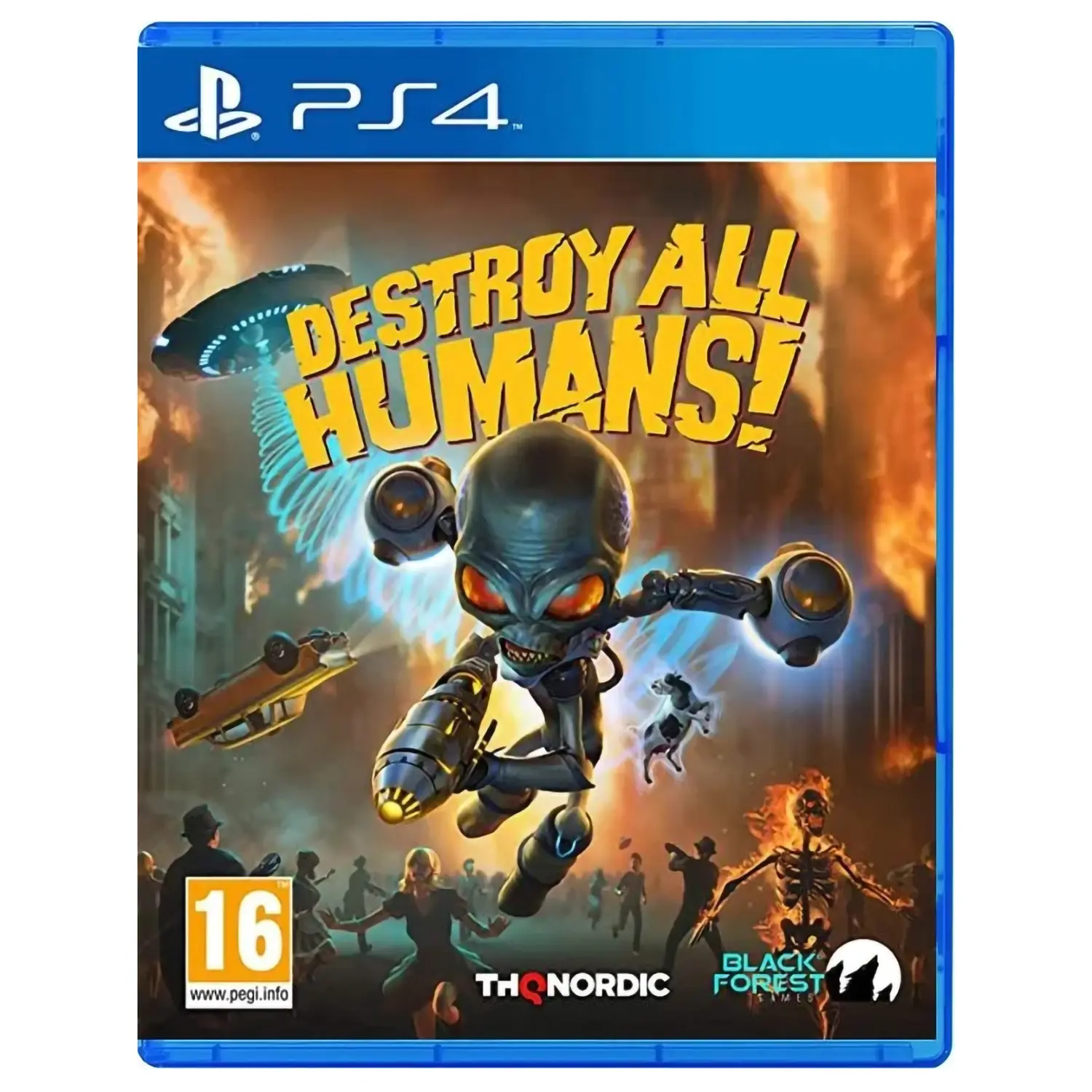 Destroy All Humans! /PS4 (Русские субтитры)