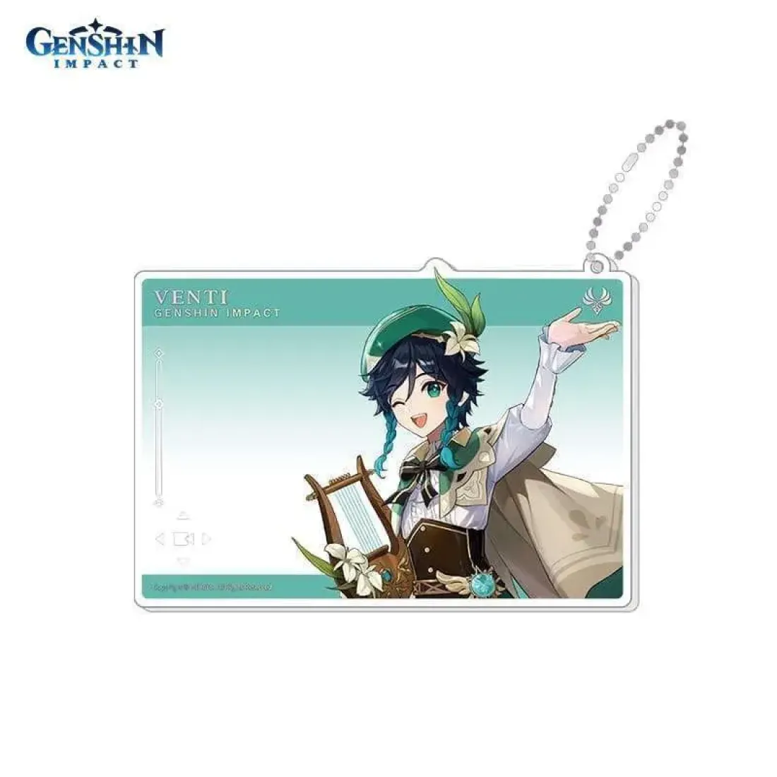 Брелок акриловый Genshin Impact Венти Venti 6942421104148