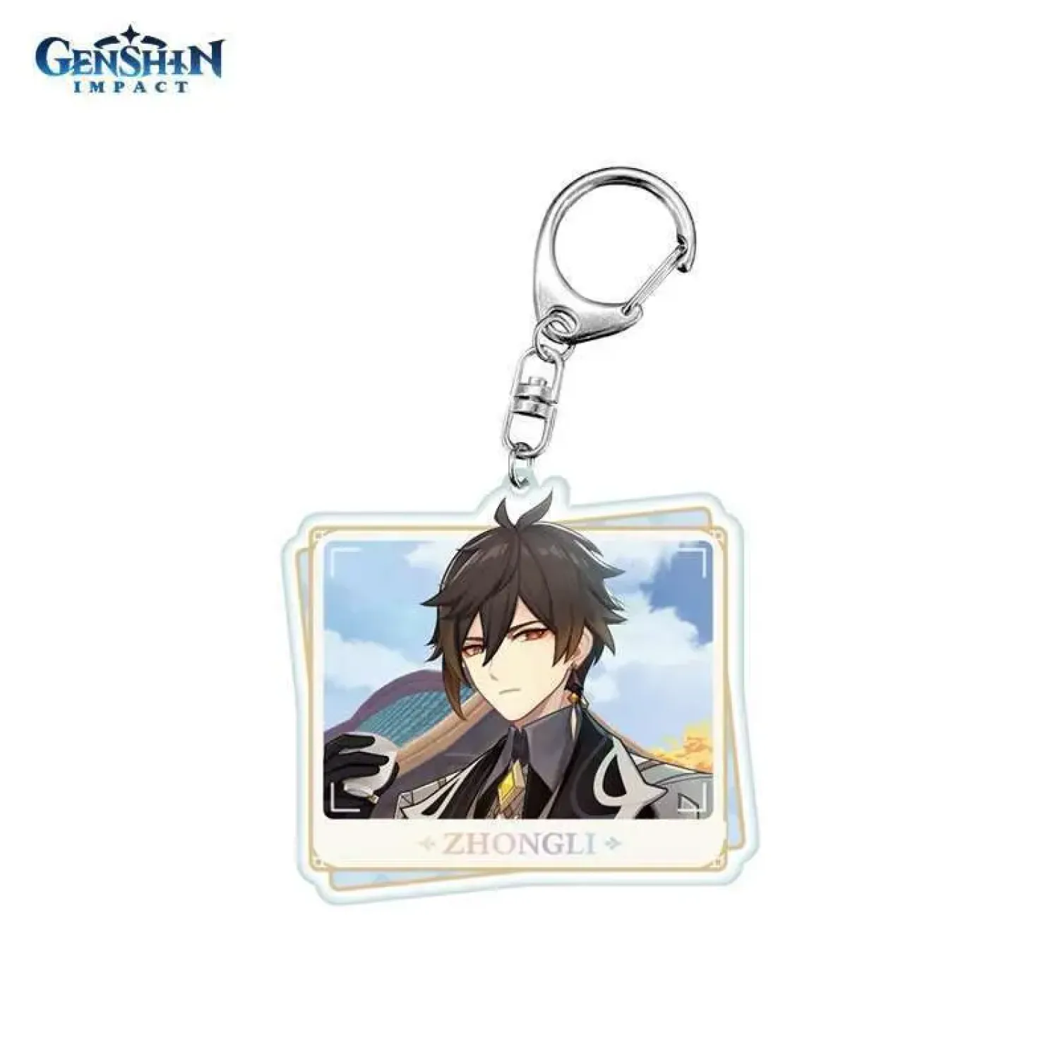 Брелок акриловый Genshin Impact Жонгли Zhongli 6942421113997