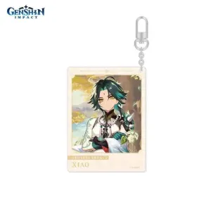 Брелок акриловый Genshin Impact Сяо Xiao Predestined Day 6942421105978