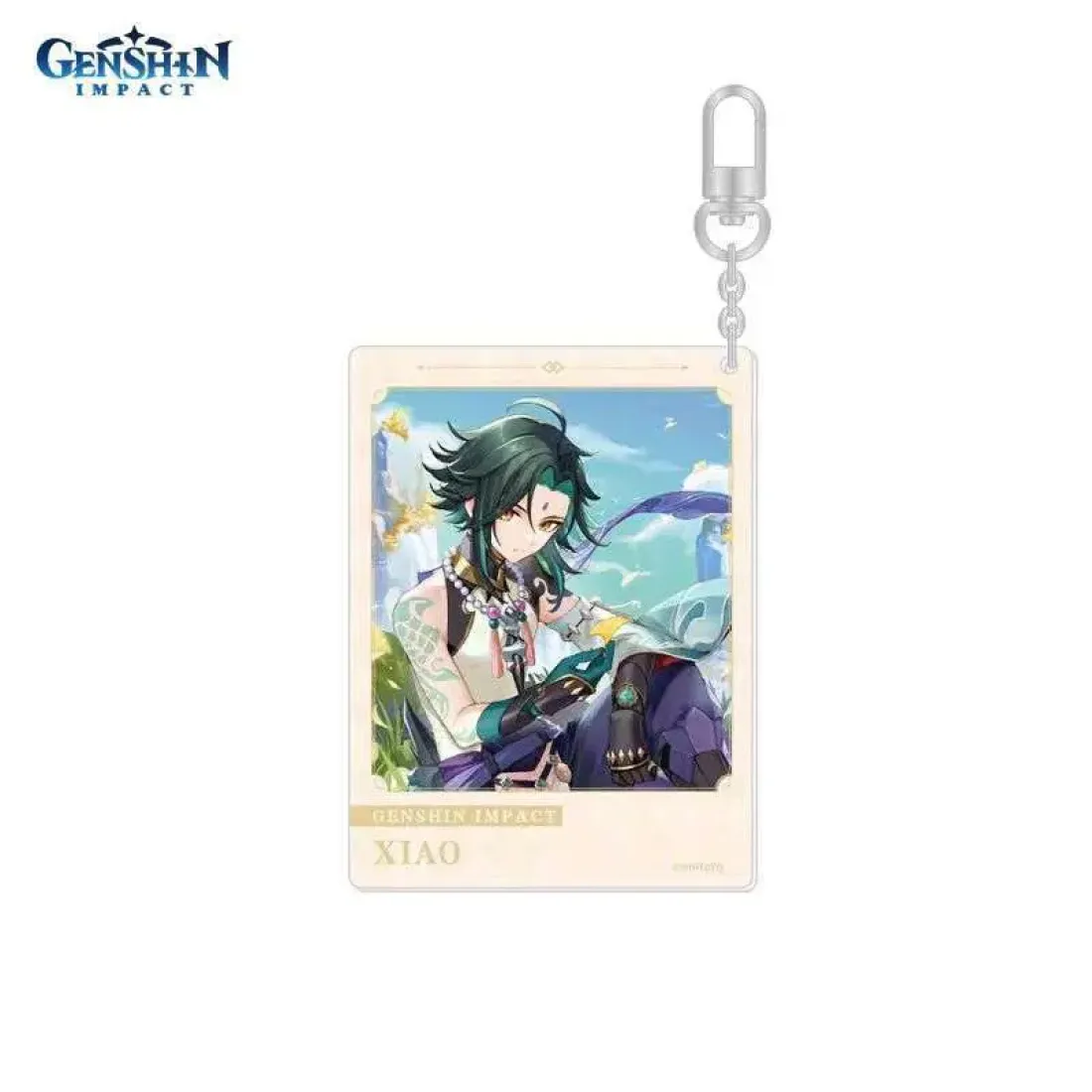 Брелок акриловый Genshin Impact Сяо Xiao Predestined Day 6942421105985