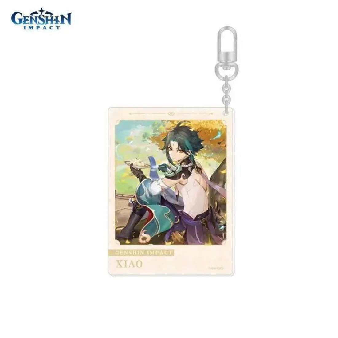 Брелок акриловый Genshin Impact Сяо Xiao Predestined Day 6942421105992