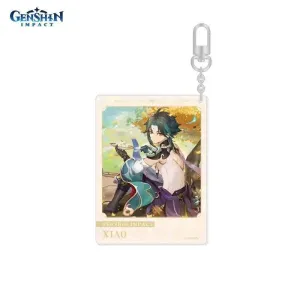 Брелок акриловый Genshin Impact Сяо Xiao Predestined Day 6942421105992