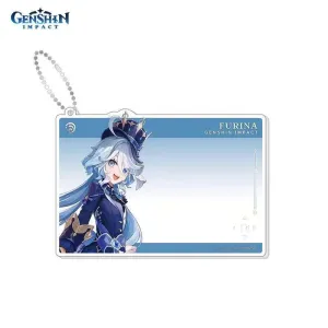 Брелок акриловый Genshin Impact Фурина Furina 6942421104186