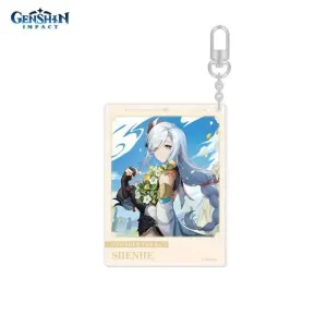 Брелок акриловый Genshin Impact Шэнь Хэ Shenhe Predestined Day 6942421106050