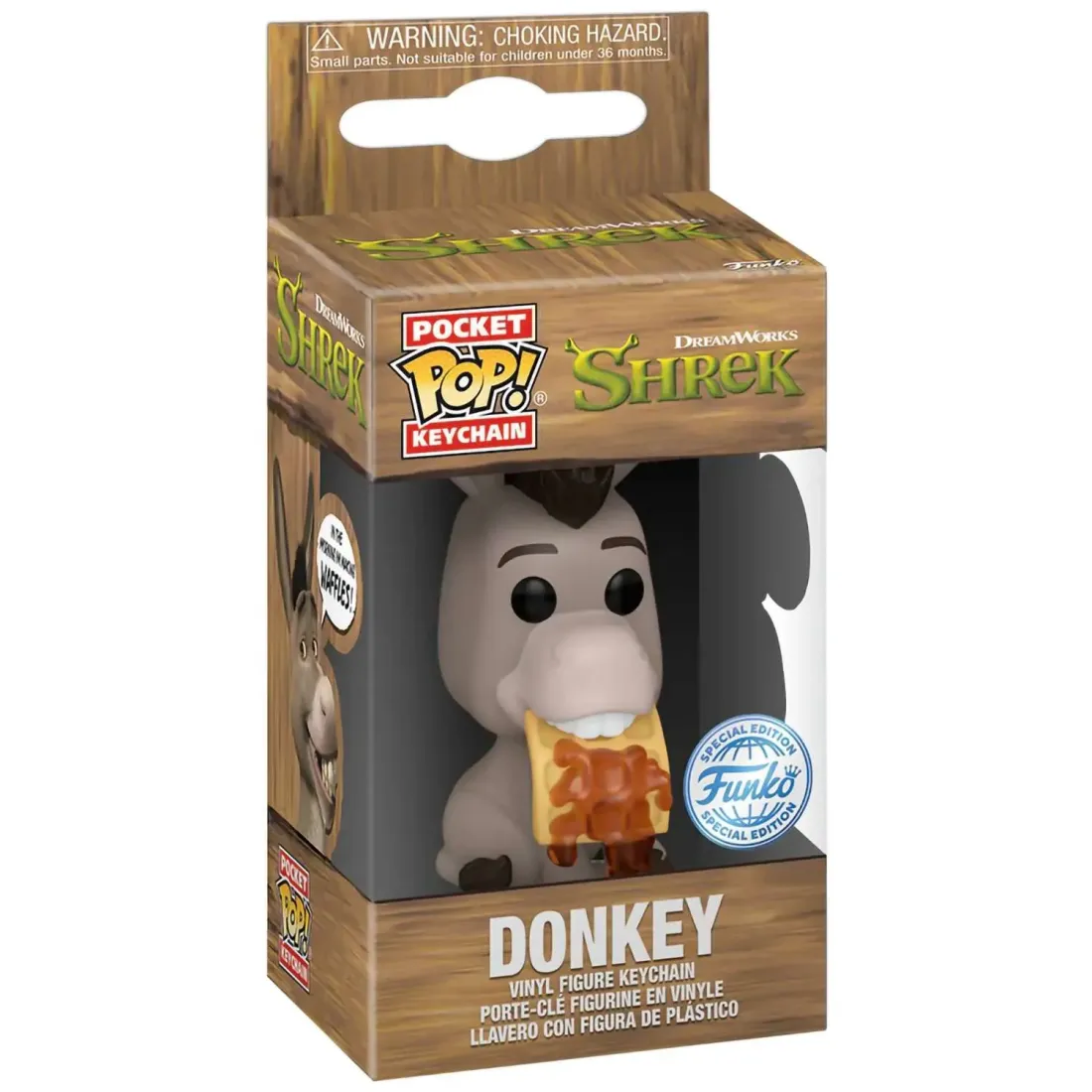 Брелок Funko Pocket POP! Shrek DW 30th Donkey (Exc) 82223