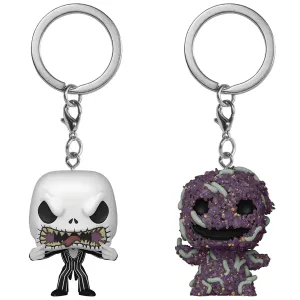 Набор брелоков Funko Pocket POP! Disney TNBC Jack Skellington & Oogie Boogie 2шт 82402