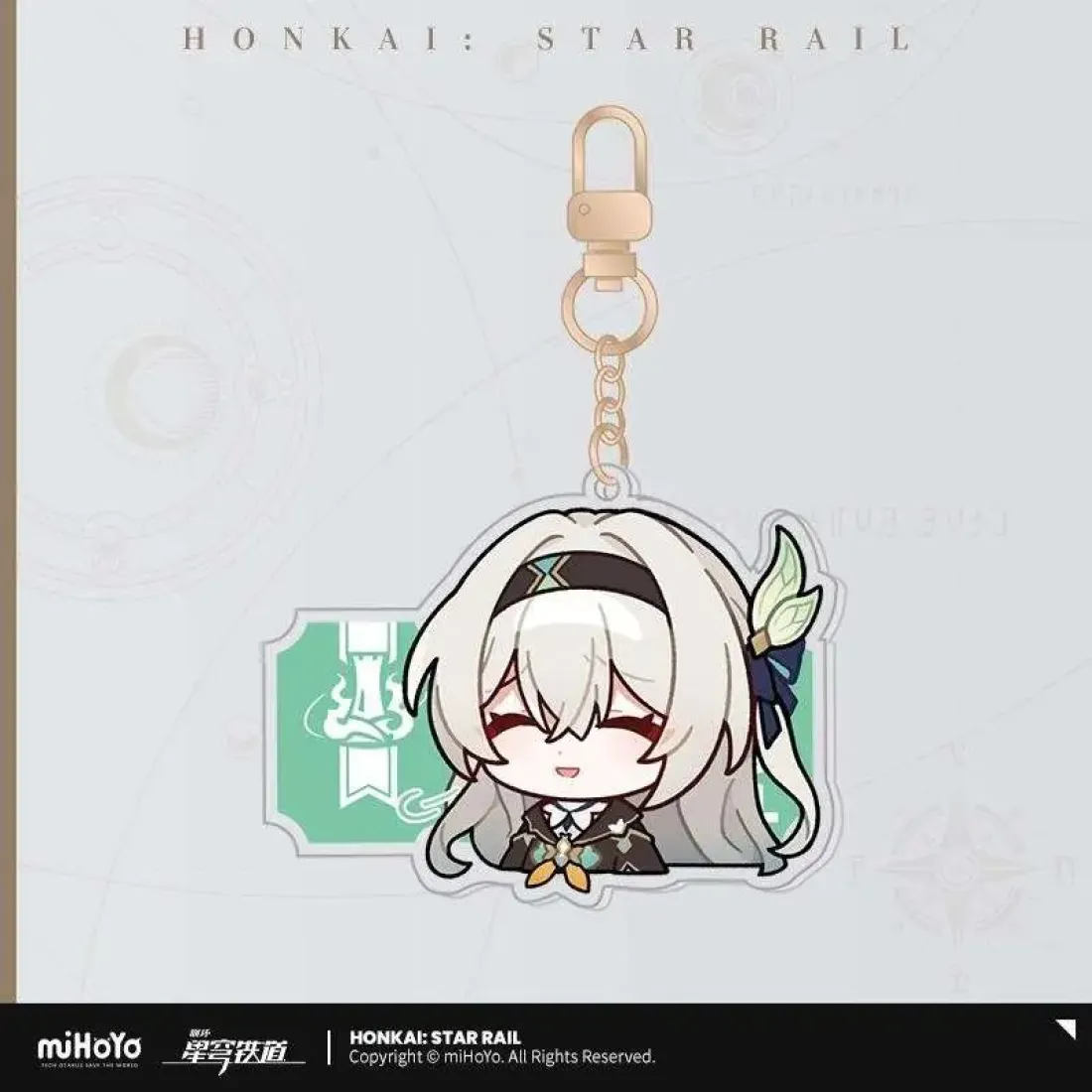 Брелок Honkai: Star Rail Светлячок Firefly Pam exhibition hall series 35432