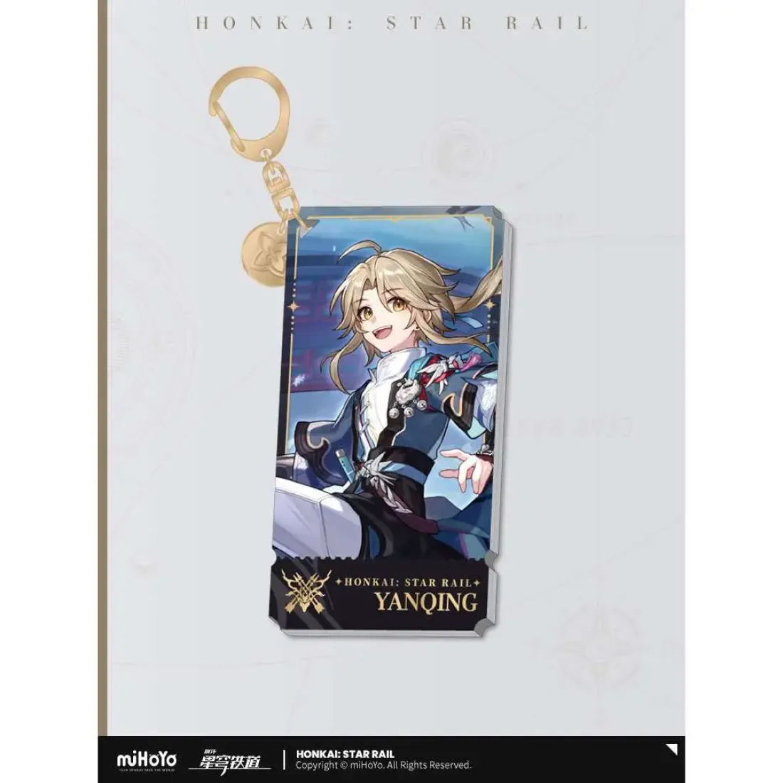 Брелок акриловый The Hunt Yanqing 6976068142744