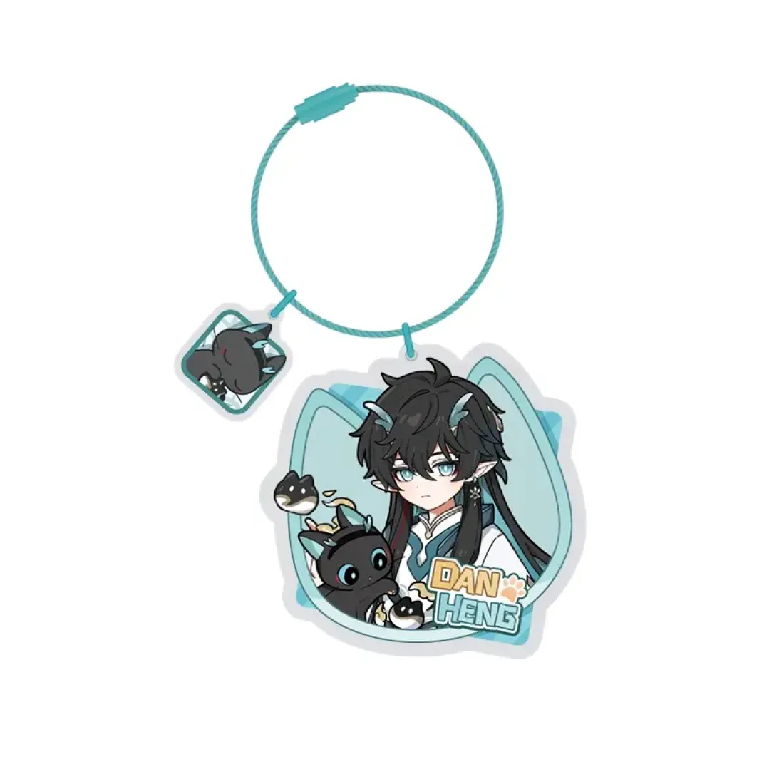 Брелок Honkai Дань Хэн Dan Heng Tiny cat series 42218