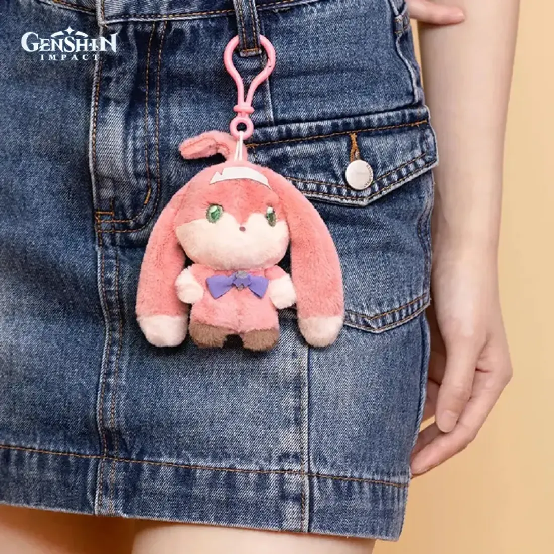 Брелок плюшевый Genshin Impact Клерви Clervie Song of Ashes series Fireplace House Bunny 31243