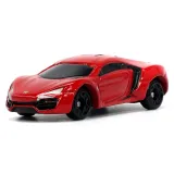 Набор Машинок Форсаж 1.65" Lykan Hypersport, Dodge Ice Charger,Toyota Supra 32482