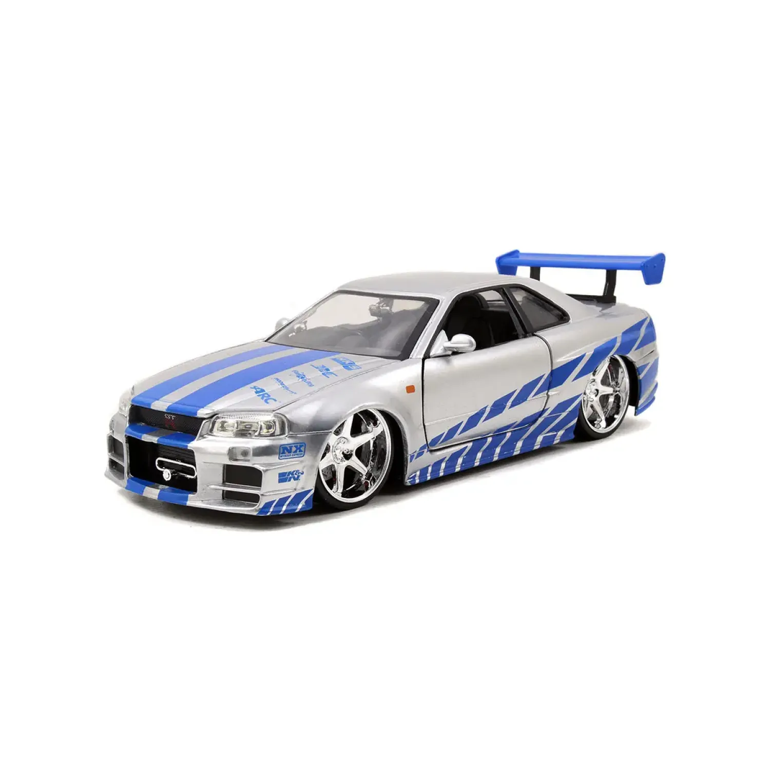 Модель Машинки Форсаж 1:24 FF 2003 Brian\'s Nissan Skyline GT-R (R34) 97158