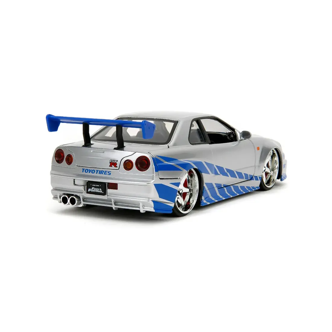 Модель Машинки Форсаж 1:24 FF 2003 Brian\'s Nissan Skyline GT-R (R34) 97158
