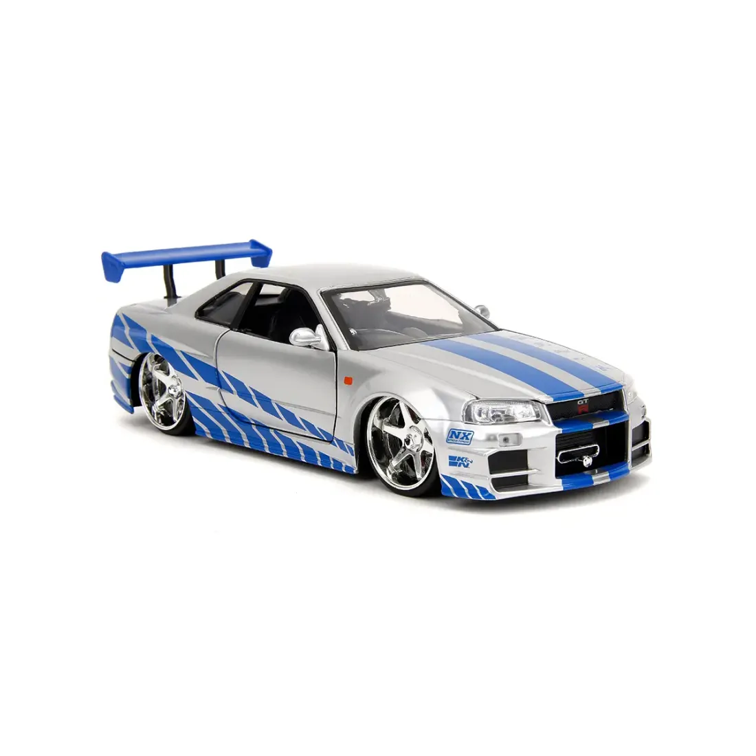 Модель Машинки Форсаж 1:24 FF 2003 Brian\'s Nissan Skyline GT-R (R34) 97158