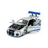 Модель Машинки Форсаж 1:24 FF 2003 Brian\'s Nissan Skyline GT-R (R34) 97158