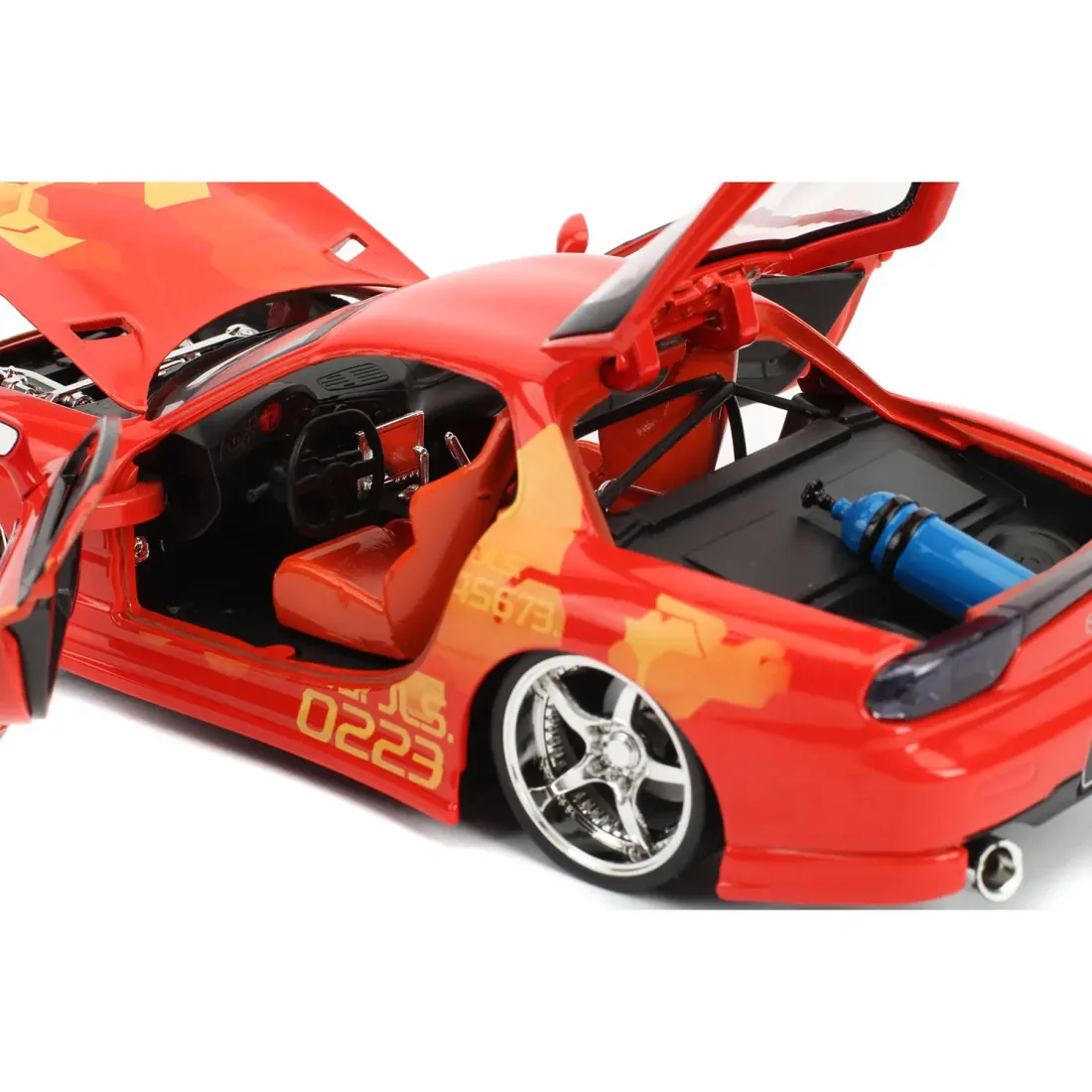 Модель Машинки Форсаж 1:24 FF 1995 Orange Julius\' Mazda RX-7 30747