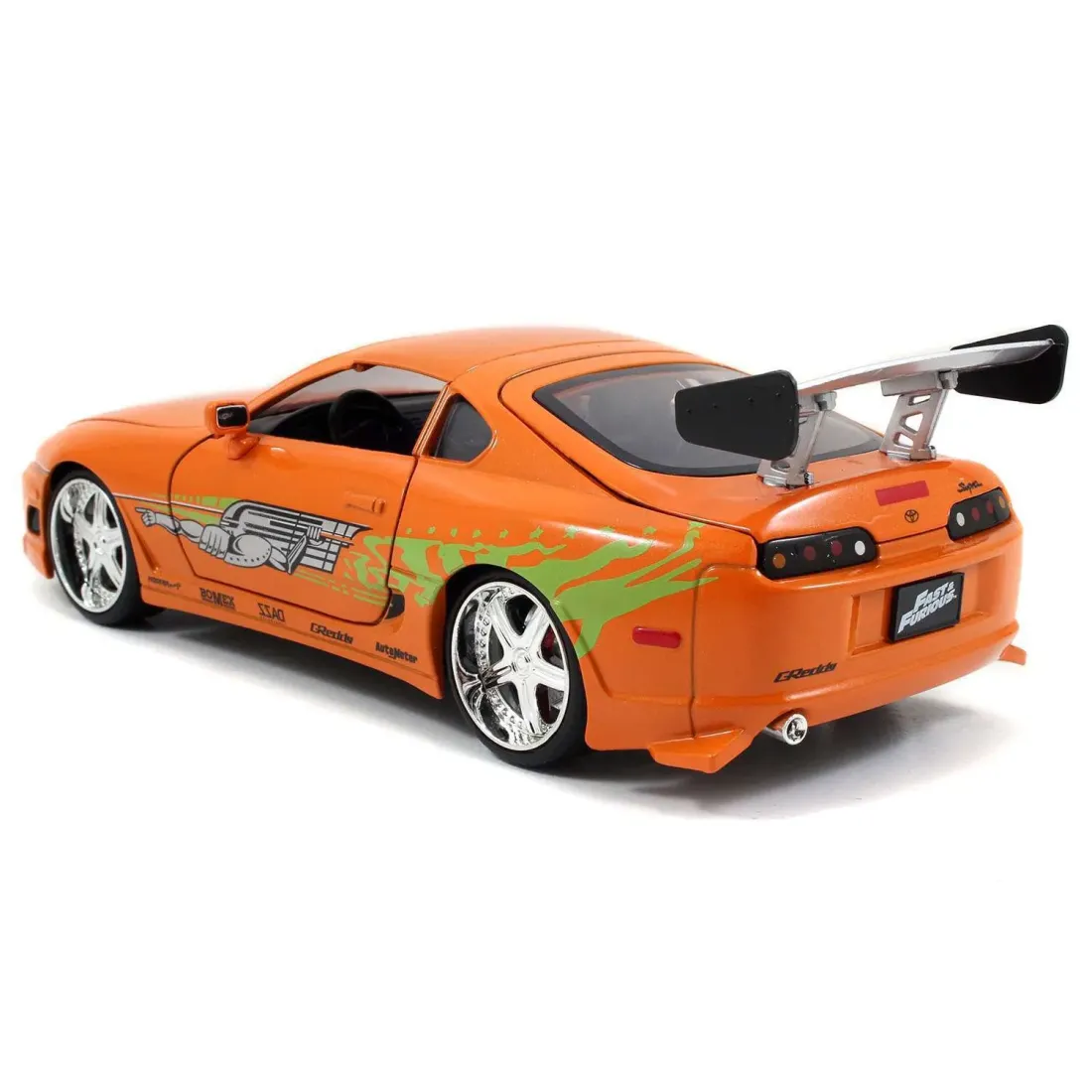 Модель Машинки Форсаж 1:24 FF 1995 Toyota Supra-Orange 97168