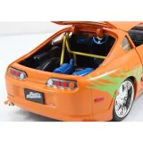 Модель Машинки Форсаж 1:24 FF 1995 Toyota Supra-Orange 97168