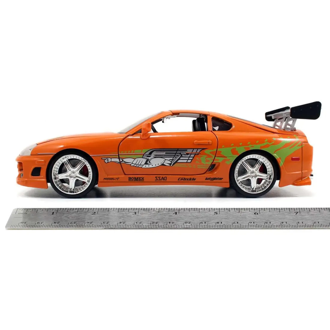 Модель Машинки Форсаж 1:24 FF 1995 Toyota Supra-Orange 97168
