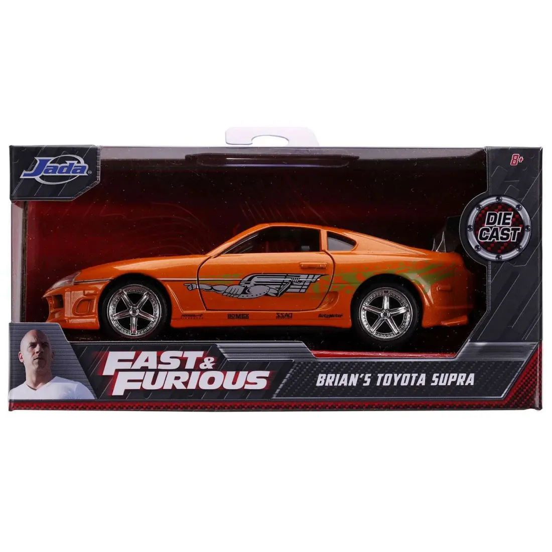 Модель Машинки Форсаж 1:32 FF 1995 Toyota Supra - Orange 97345