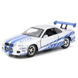 Модель Машинки Форсаж 1:32 FF  2002 Nissan Skyline GTR R34 97184