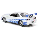 Модель Машинки Форсаж 1:32 FF  2002 Nissan Skyline GTR R34 97184
