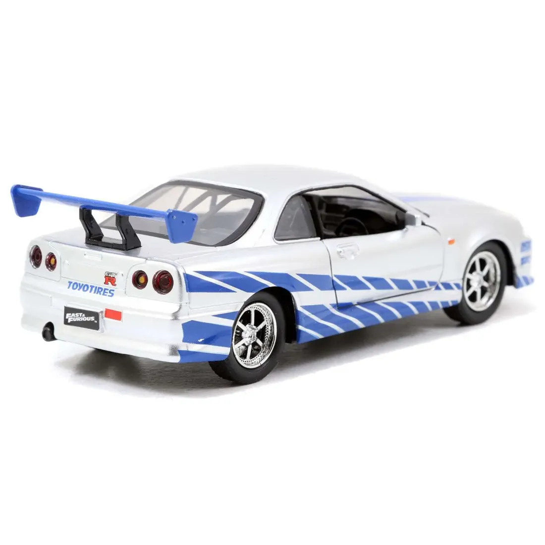 Модель Машинки Форсаж 1:32 FF  2002 Nissan Skyline GTR R34 97184