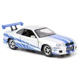 Модель Машинки Форсаж 1:32 FF  2002 Nissan Skyline GTR R34 97184