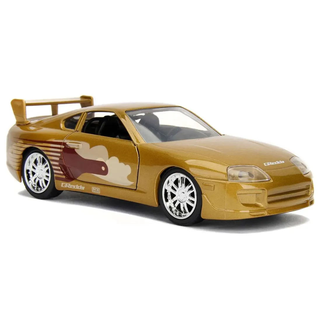 Модель Машинки Форсаж 1:32 FF 1995 Toyota Supra - Gold 99542