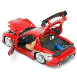 Модель Машинки Форсаж Dom\'s Mazda RX-7 1:24 Scale Die-Cast Vehicle 98338
