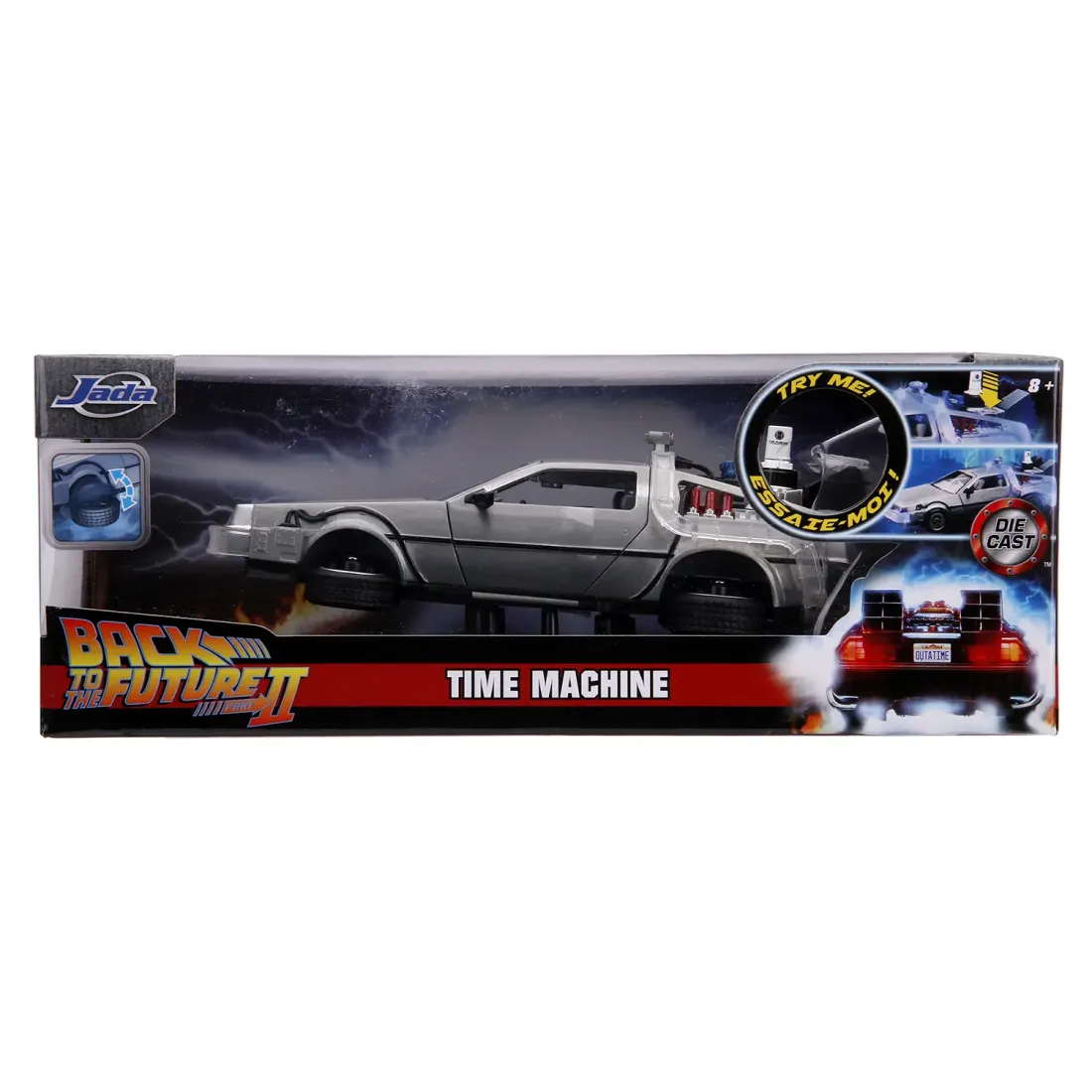 Модель Машинки Hollywood Rides 1:24 Назад в будущее Time Machine (Back To The Future 2) 31468