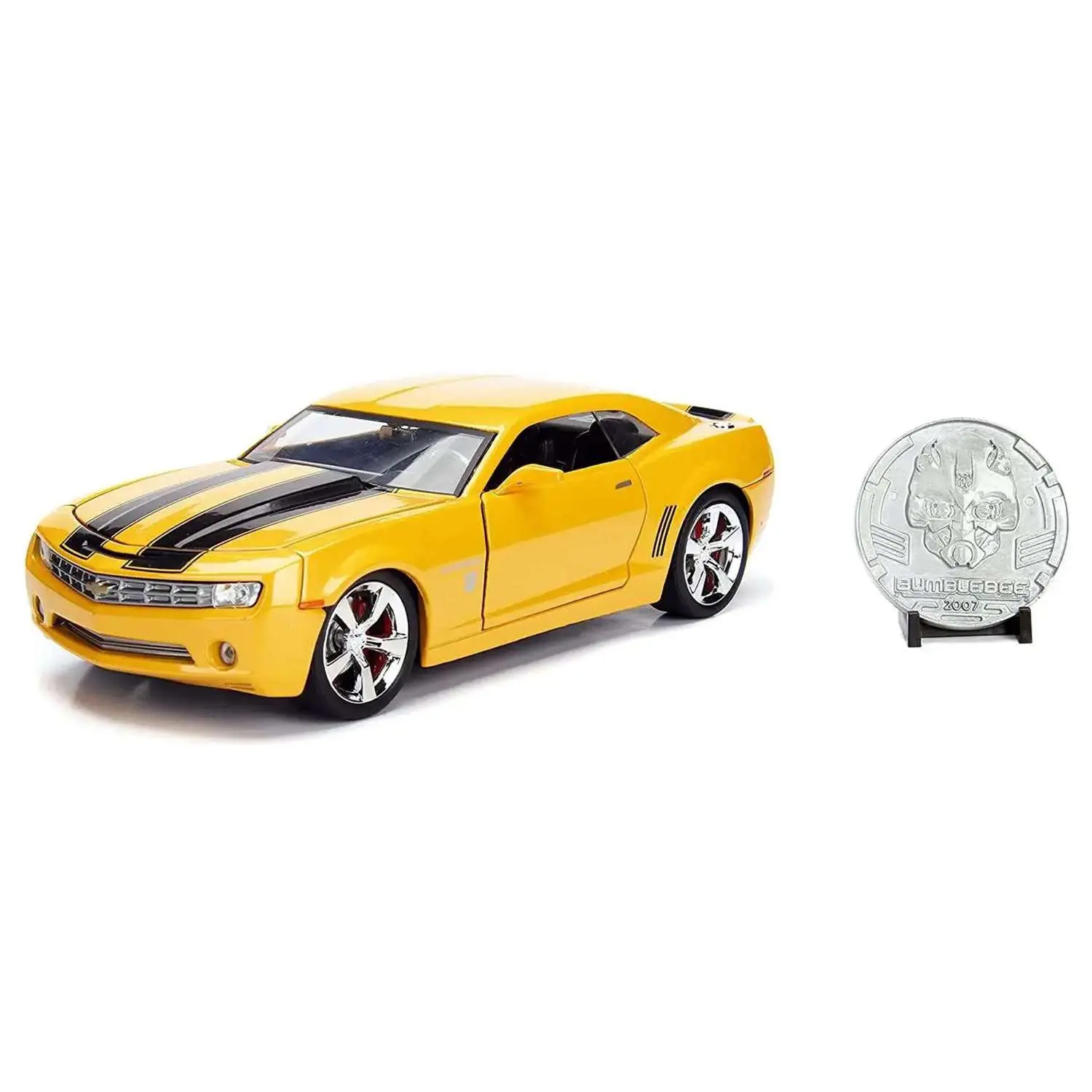 Модель Машинки 1:24 Transformers W/Collectible 2006 Chevrolet Camaro Concept-Bumblebee  080131098497