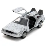 Модель Машинки Hollywood Rides 1:32 Назад в будущее Time Machine (Back To The Future-1) Frost 34785