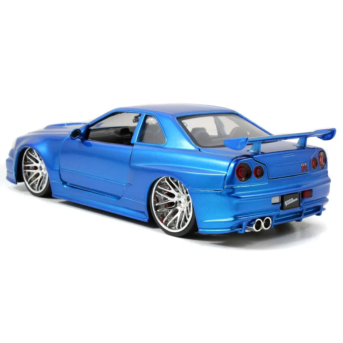 Модель Машинки Форсаж Brian\'s Nissan GTR Skyline R34 Blue 1:24 97173