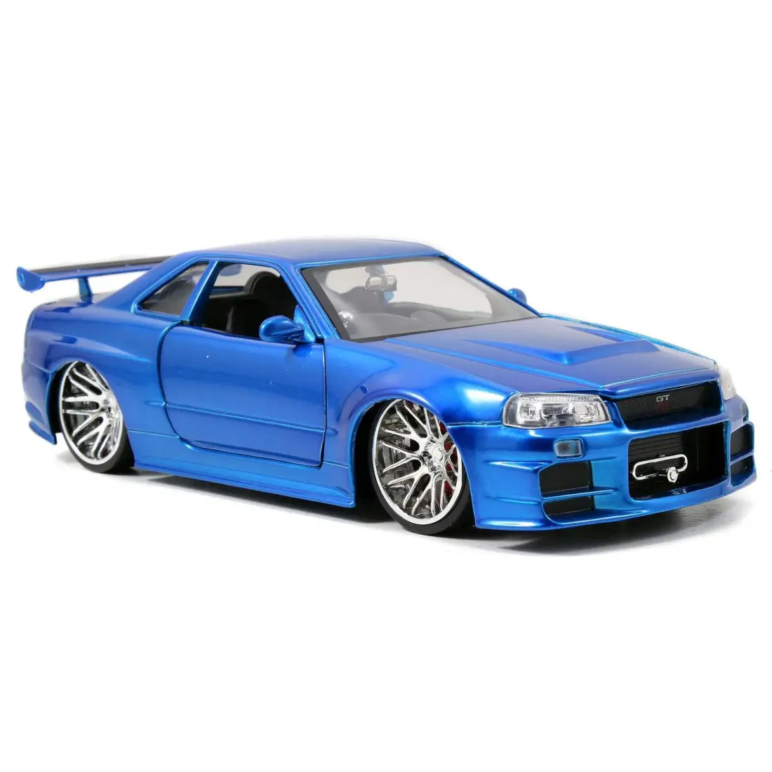 Модель Машинки Форсаж Brian\'s Nissan GTR Skyline R34 Blue 1:24 97173