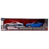 Набор машинок Форсаж 1:32 модели Nissan Skyline GTR R34-Silver/ Nissan Skyline GTR R34-Blue 31980