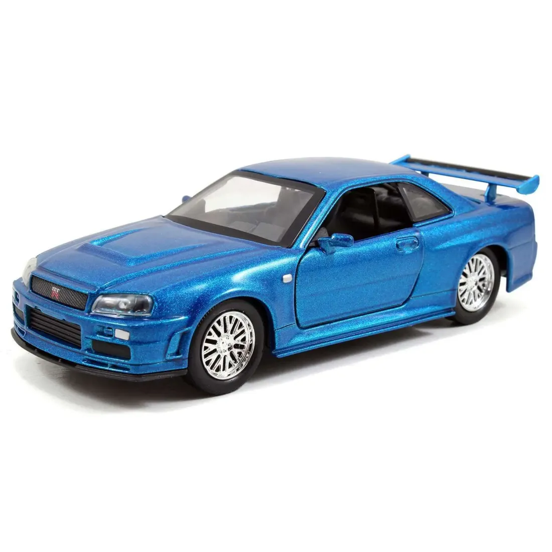 Набор машинок Форсаж 1:32 модели Nissan Skyline GTR R34-Silver/ Nissan Skyline GTR R34-Blue 31980